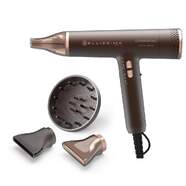 Secador Bellissima Ceramisonic - I&oacute;nico, Cer&aacute;mica, 1700 W, 3 Veloc. y temperaturas, con difusor