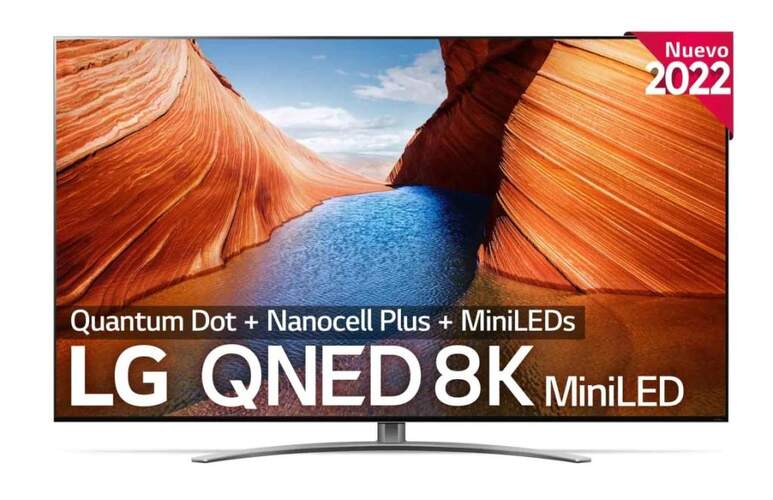 TV 75" QNED MiniLED LG 75QNED996QB - 8K 120Hz, webOS22, A9 Gen5 IA, Dolby Vision/Atmos 40W, HDMI 2.1
