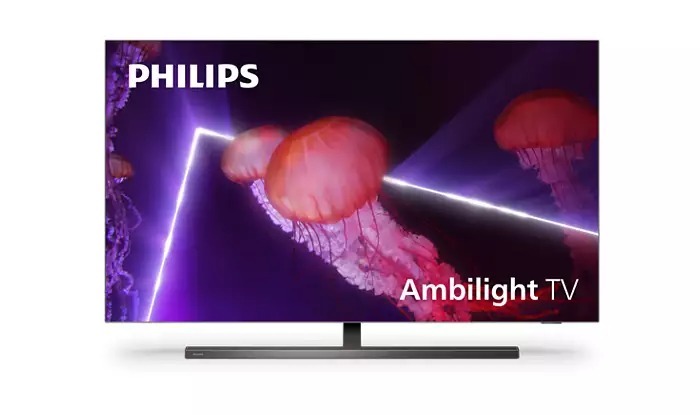 TV 65" OLED Philips 65OLED887/12 - 4K 120Hz, AndroidTV, P5 AI Engine, IMAX, Dolby Vision/Atmos 70W