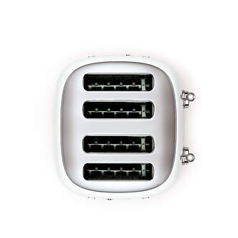 TOST. SMEG TSF03WHEU 4R BLANCO 2000W