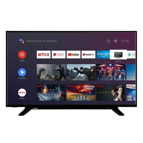 TV Toshiba 42" 42LA2063DG - Full HD, Smart TV Android, HDR10, Chromecast, Dolby Audio