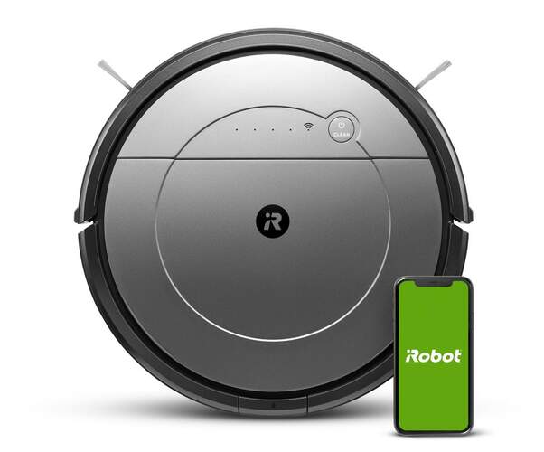 Aspirador iRobot Roomba Combo R1138 - Aut. 100min, Friegasuelos, WiFi, 3 Modos limpieza