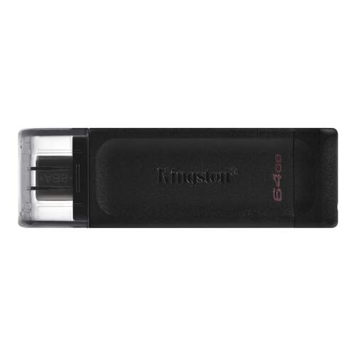 Memoria USB-C Kingston DataTraveler 70 64 GB - USB Tipo A 3,2 Gen 1
