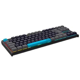 TECLADO PHOENIX ROYAL TKL MECANICO GAMING NEGRO