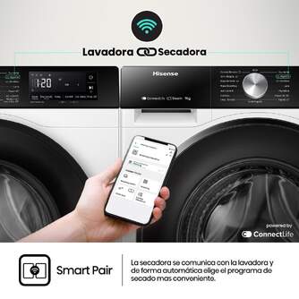 LVD.SEC. HISENSE WD3S9043BW3 9/6K 1400R A/D BCA