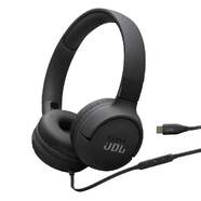 Auriculares JBL Tune 520 - Con Cable USB-C de 1,2 m, 10-40000 Hz, Negro