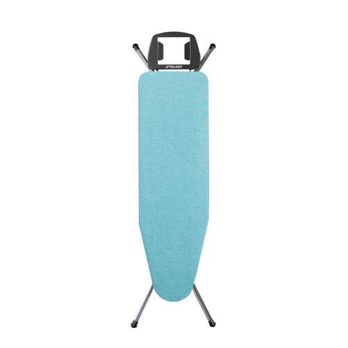 Tabla de Planchar Rolser K04015 - 112x32 cm, Metal, 6 Alturas, Azul