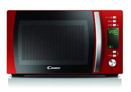 Microondas Candy CMXG 20DR - 700W, 20 Litros, Con Grill, 40 Programas, Display, Color Rojo