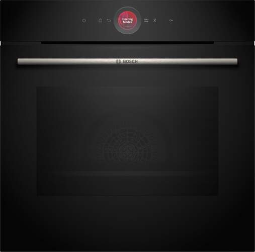Horno Bosch HBG7741B1 - 71 litros, luz interior, limpieza hidrolítica + pirolítica, 300ºC max, Negro