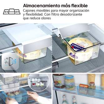 FRICOM. LG GBBW726CMB 203x70 INOX METALFRESH