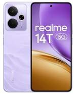 Realme 14T 8/256 GB Morado - 6,67", MediaTek Dimensity, MicroSD, Android 15, 50 MP, 6000 mAh