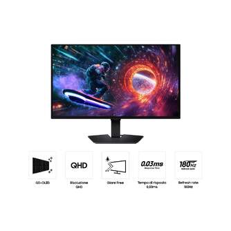 MONITOR SAMSUNG 27%%%quot; LS27FG502SUXEN QHD OLED 180HZ