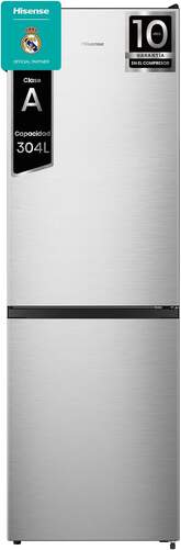 Frigor&iacute;fico Combi Hisense RB3N300NECA - 186 x 60 cm, No Frost, Clase A, 304 litros, Blanca