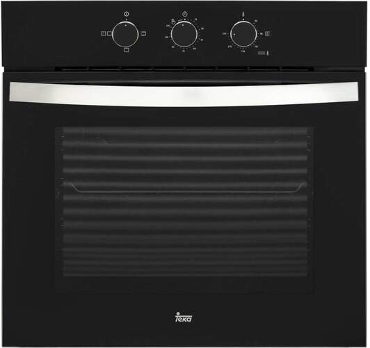 Horno Teka HBB510BK - A, 72L, 3 Funciones, HydroClean® ECO, Puerta Doble, Bandeja antivuelco, Negro