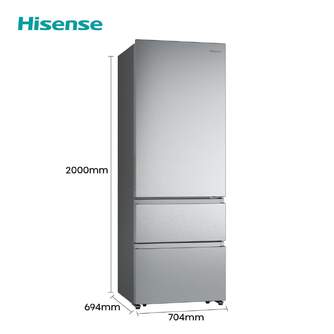 FRICOM. HISENSE RT641N4AIE 200x71x70 3P NF INOX