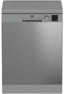 Lavavajillas Beko DVN05320X - Clase E, 60cm, 13 Servicios, 5 Programas, Media Carga, Inox