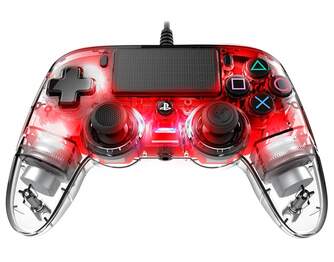 MANDO NACON PS4 COMPACT LUCES ROJO