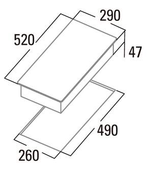 ENCIM. CATA TD3002BK 2F VITRO 08060405