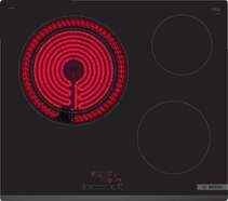 Placa Vitrocer&aacute;mica Bosch PKK631BB8E - 3 Zonas, 17 Potencias, 5700 W, 60 cm, TouchSelect