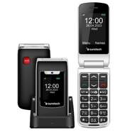 Teléfono Móvil Sunstech CELT24 Negro - Pantalla 2,4", teclado grande con marcación rápida, boton SOS