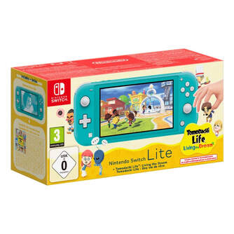 CONSOLA NINTENDO SWITCH LITE TOMODACHI LIFE 3M NSO
