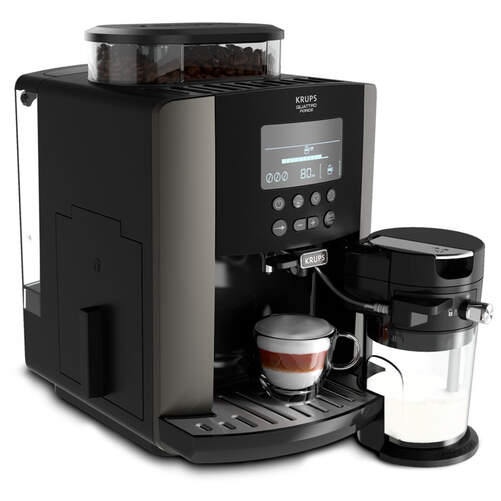 Cafetera Automática Krups Arabica Latte EA819E - Molinillo, 1.7L