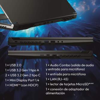 PORTATIL MEDION CRAWLER E50 I5 16/512GB 15,6%%%#168;