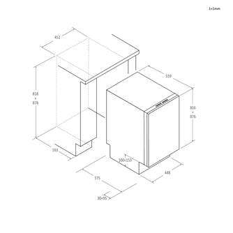 LVJ. HAIER XI1C3TB2FB 8P 3%%%#170;B 43dBA 45CM INT