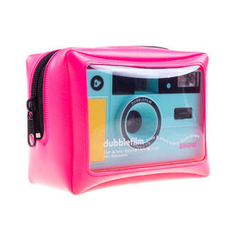 CAMARA DUBBLEFILM SHOW AZUL 35MM   COLORPLUS 24