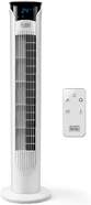 Ventilador Torre Black Decker BXEFT48E - 45W, 81cm, 3 Velocidades, Mando, Oscilante, Programable