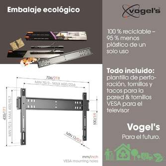SOPORTE TV VOGEL%%%#39;S TVM 5705 FIXED MOUNT LARGE