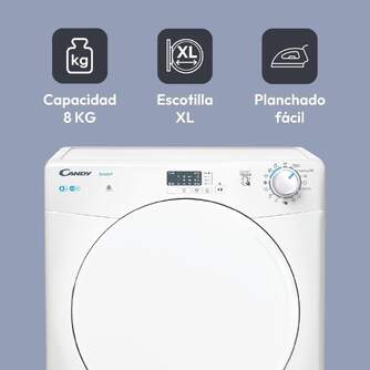 SECADORA CANDY CSEC8LFS 8K COND BCA DSP
