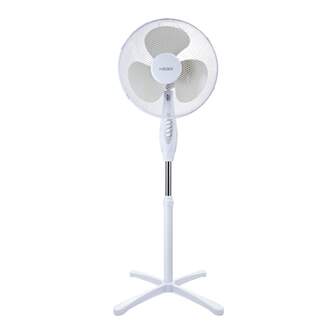 VENTILADOR PIE HAEGER SF16W011A CROSS WIND WHIT