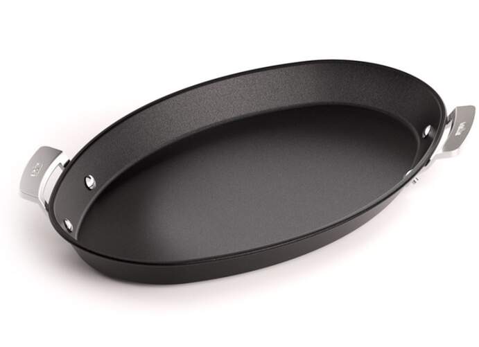 Asadora Valira Aire 4654/25 - Inducción, 40x25 cm, Negro, Inox