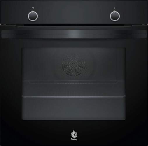 Horno Balay 3HB5000N2 - Clase A, 71L, 5 Funciones, Cristal Negro