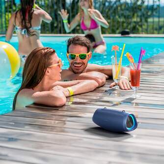 ALTAVOZ MEDION MD 43746 OUTDOOR BT SPEAKER M BLUE