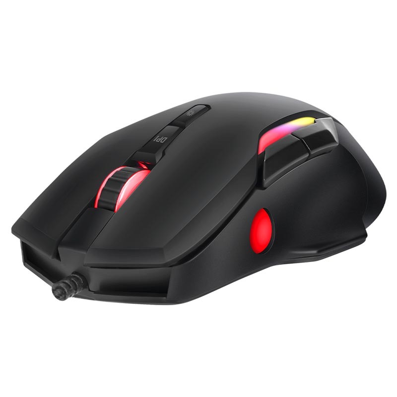 Ratón Gaming Scorpion LED MA-G945 - 9 Botones, 10.000dpi