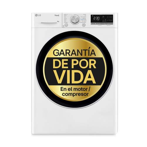 Secadora LG RH80V9AV4N - 8 Kg, Dual Inverter, Clase A+++