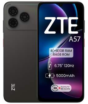 SMARTPHONE ZTE A57 4/64 6,75%%%quot; DUSK BLACK