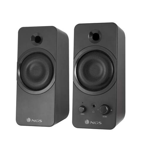 Altavoces Ordenador NGS GSX-200 - 20W, Gaming, Plug&Play, Alimentación USB, Jack 3,5 mm