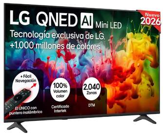 TV LG 55%%%quot; 55QNED70B6C UHD QNED MINILED A7 WEBOS26