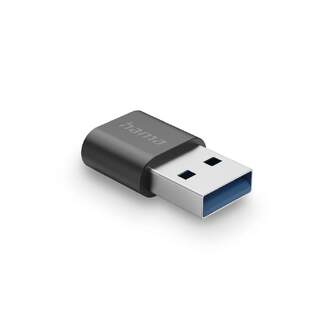 ADAPTADOR HAMA 00200357 PC USB A - USB C 3.2