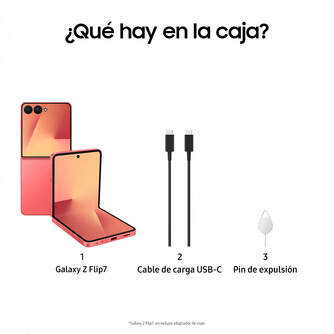 SMARTPHONE SAMSUNG Z FLIP 7 12/256 6,9%%%quot; CORALRED