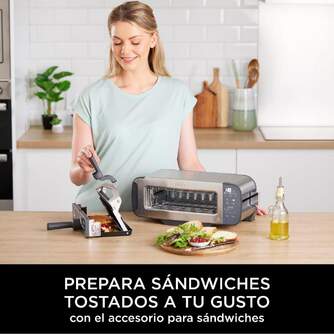 TOST. NINJA ST202EU 3EN1 GRILL Y PRENSA PANINI