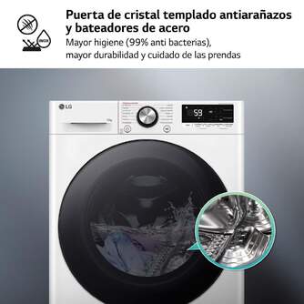 LVD. LG F4WR7010AGW 10K 1400R BCA STEAM  WIFI