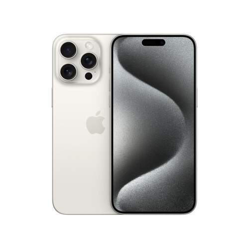 Apple iPhone 15 Pro Max - 256 GB, pantalla 6,7", White Titanium