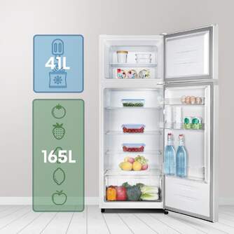 FRI. HISENSE RT267D4AWE 144x55x54 2P CICLICO BCO
