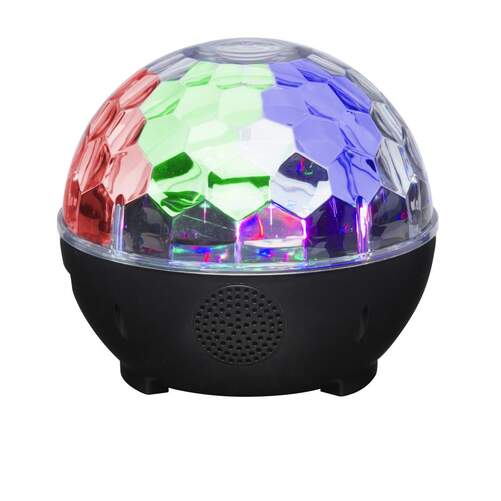 Altavoz Denver BTL-65 - Bluetooth, Luces Colores, Aux 3.5mm, Batería 1200mAh, 6W