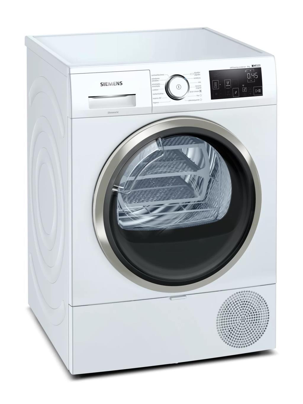 Secadora Bomba Calor Siemens WT47URH1ES - A+++, 8kg
