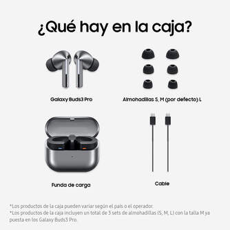 AURICULARES SAMSUNG BUDS3 PRO GRAPHITE